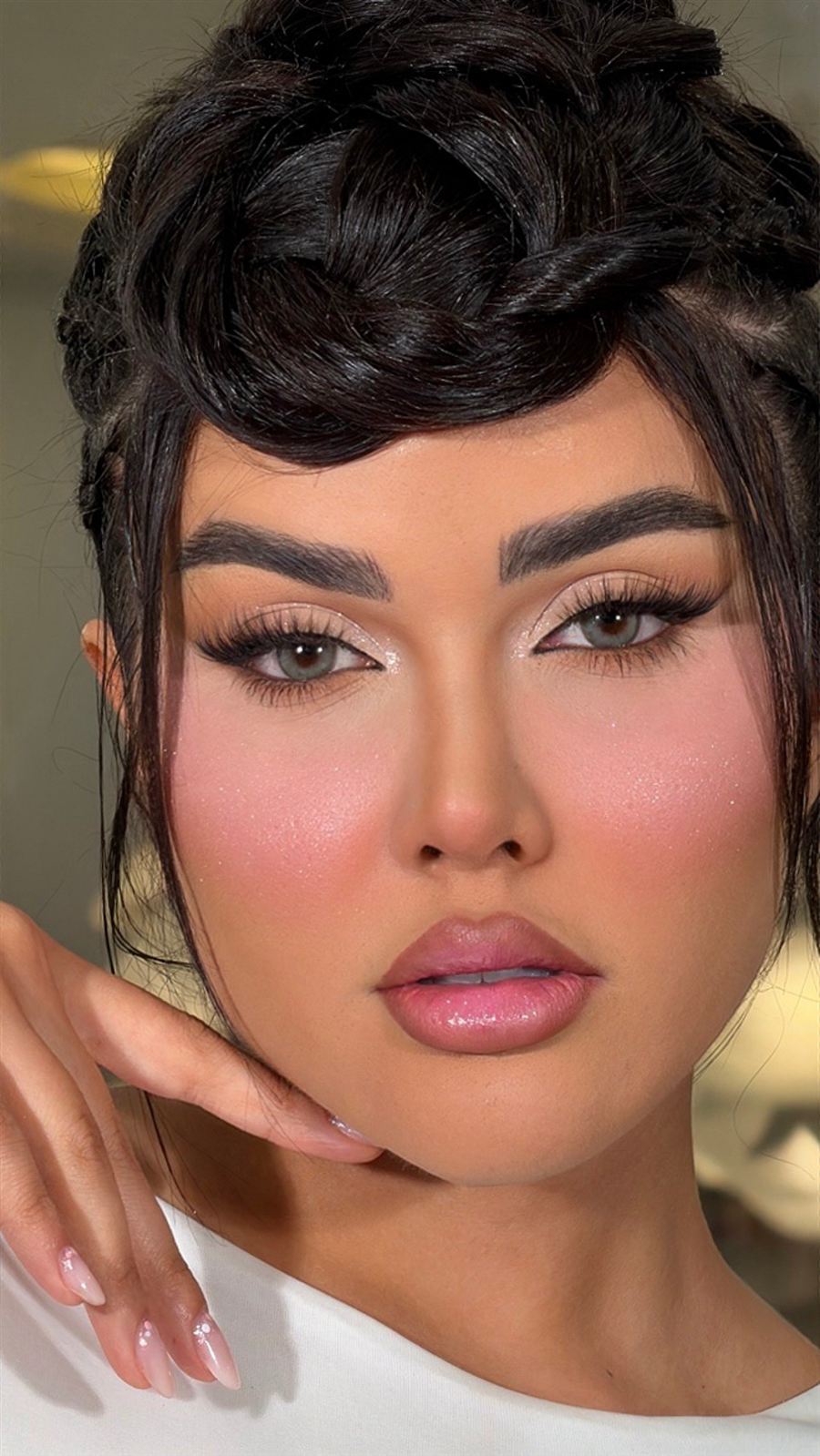 نمونه کار میکاپ و مو ساناز جعفری، میکاپ آرتیست سعادت آباد (23)